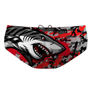 Johnnie Means Aquatic Tigersharks 26 Camo - Classic Brief Swimsuit