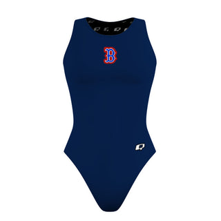Buchanan High School - Solid Women's Waterpolo Swimsuit Classic Cut - PERSONALIZED