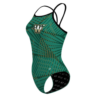 Wawasee Middle School - Skinny Strap Swimsuit