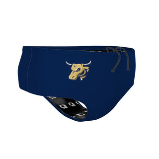 West Boca Bulls - Solid Classic Brief Swimsuit - PERSONALIZED