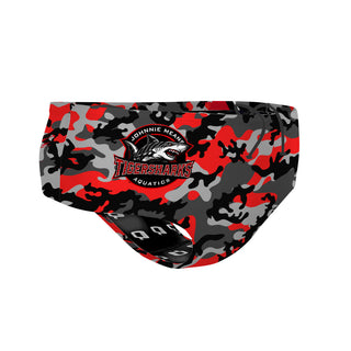 Johnnie Means Aquatic Tigersharks 26 Camo - Classic Brief Swimsuit