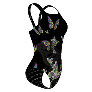BLACK BUTTERFLY - Classic Strap Swimsuit