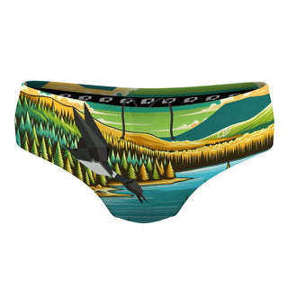 Vert Huard 4 - Classic Brief Swimsuit