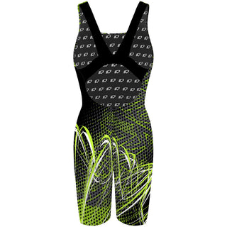 Ponoka Sharks Final - Classic Strap Long Knee Women Jammer