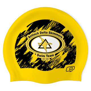 Antioch Delta Skimmers (YEL_02) - Classic Silicone Swimming Cap