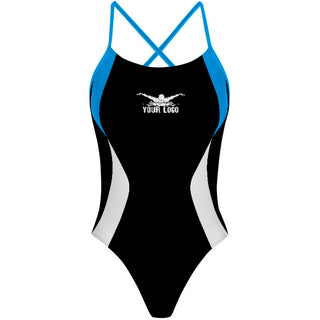 Ribbon (3 colors) - "X" Back Swimsuit