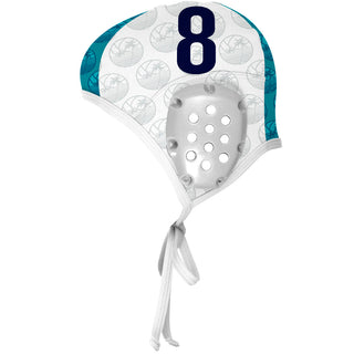 Gold Coast Field Players White - Water Polo Cap