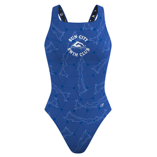 Sun City Swim Club - Classic Strap Swimsuit