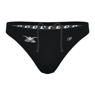 Hip Logo - Solid Waterpolo Brief Swimsuit