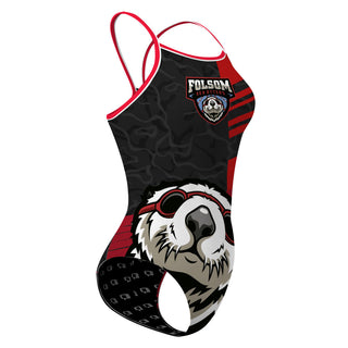 Folsom Sea Otters - Skinny Strap Swimsuit