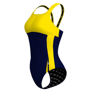 Lines up - Classic Strap Swimsuit