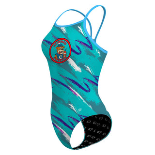 Cincinnati Underwater Hockey - Skinny Strap Swimsuit