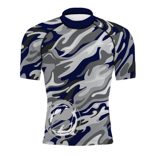 Douglas Dolphins - Men's Surf UPF50+ Short Sleeve Rash Guard