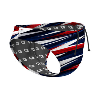 US Stripes - Waterpolo Brief Swimsuit