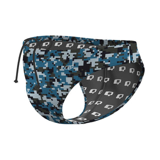 NavyCamo - Waterpolo Brief Swimsuit