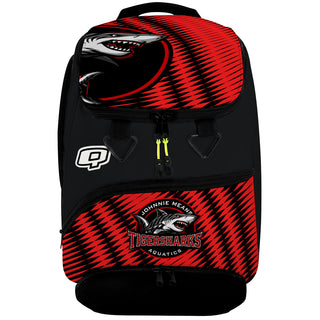 Johnnie Means Aquatic Tigersharks 26 Red - Back Pack