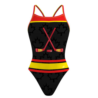 Calgary Aquabelles - Skinny Strap Swimsuit