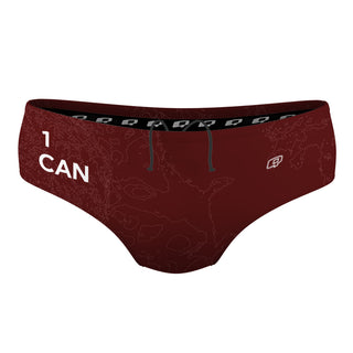 Canada Underwater Hockey FV - Classic Brief Swimsuit