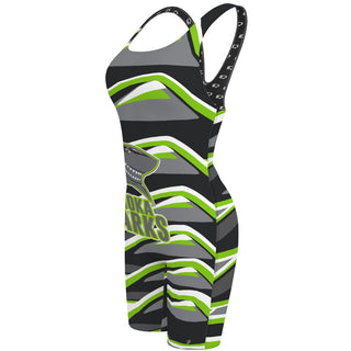 Ponoka Sharks - Classic Strap Long Knee Women Jammer