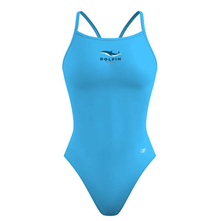 Dolfin Racing - Solid Skinny Strap Swimsuit