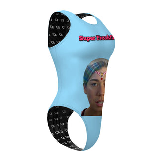 Angi's Headshot 2 - Women's Waterpolo Swimsuit Cheeky Cut