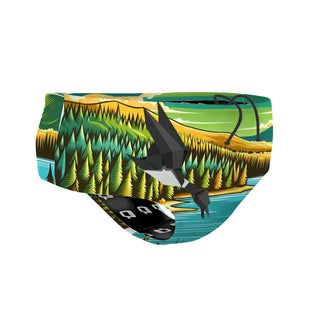 Vert Huard 4 - Classic Brief Swimsuit