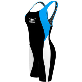 Spliced (3 colors) - Classic Strap Long Knee Women Jammer