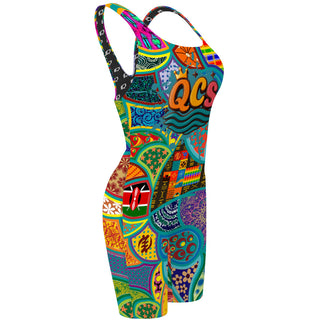 Evolutionary Aquatics - QCS - Classic Strap Long Knee Women Jammer