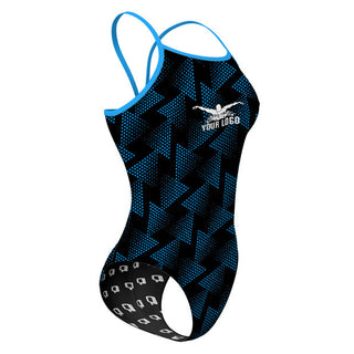 Triangle Party (2 colors) - Sunback Tank Swimsuit