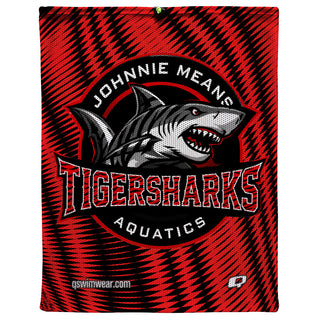 Johnnie Means Aquatic Tigersharks 26 Red - Mesh Bag