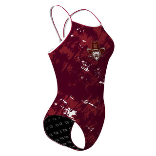 Henderson County Aquatic Colonels - Skinny Strap Swimsuit