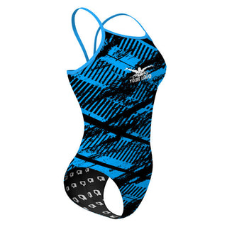 Grunge (2 colors) - Sunback Tank Swimsuit
