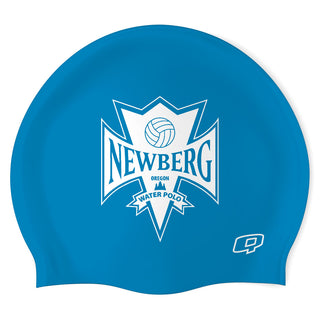 Newberg High School (Lite blue/01)- Classic Silicone Swimming Cap