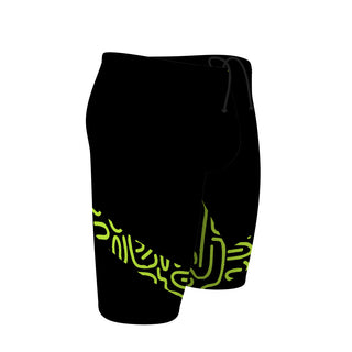 Green Lines - Jammer Swimsuit