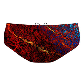 Trinidad Beach Waterpolo (Breath of the Red Coral) - Classic Brief Swimsuit