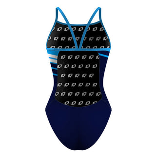 Diagonal (3 colors) - Sunback Tank Swimsuit