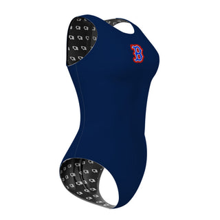 Buchanan High School - Solid Women's Waterpolo Swimsuit Classic Cut - PERSONALIZED