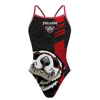 Folsom Sea Otters - Skinny Strap Swimsuit