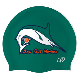 Ikoyi Club Marlins (DGR/04) - Classic Silicone Swimming Cap