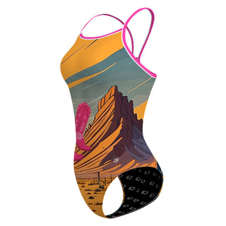 Calgary Aquamums - Skinny Strap Swimsuit