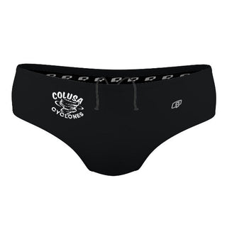 Colusa Cyclones - Solid Classic Brief Swimsuit - PERSONALIZED