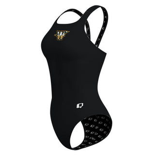 Arrow - Solid Classic Strap Swimsuit
