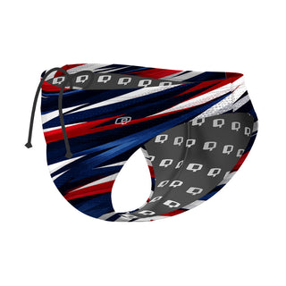US Stripes - Waterpolo Brief Swimsuit