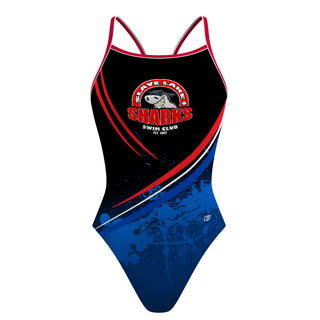 Slave Lake Sharks - Skinny Strap Swimsuit