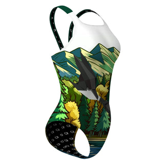 Vert Huard W1 - Classic Strap Swimsuit