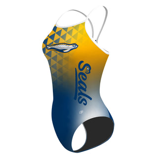 Pinole Seals Swim Team - Skinny Strap Swimsuit