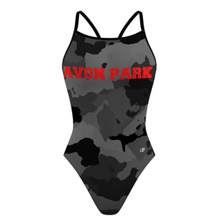 AP Camo - Skinny Strap Swimsuit