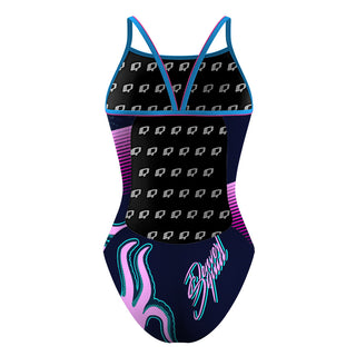 Sponsored Miami Vice - Sunback Tank Swimsuit