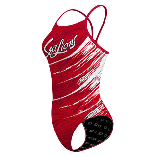 Quesnel Aquatic Club - Skinny Strap Swimsuit
