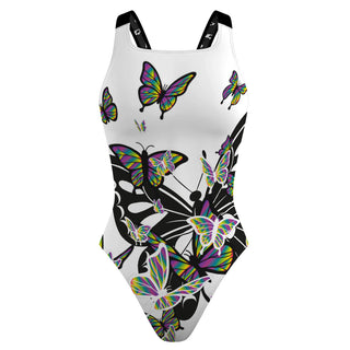 BLACK BUTTERFLY - Classic Strap Swimsuit